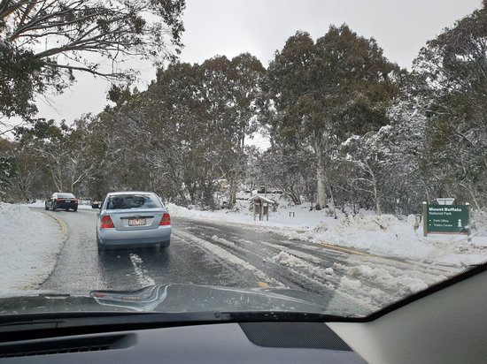 Driving to Mount Buffalo