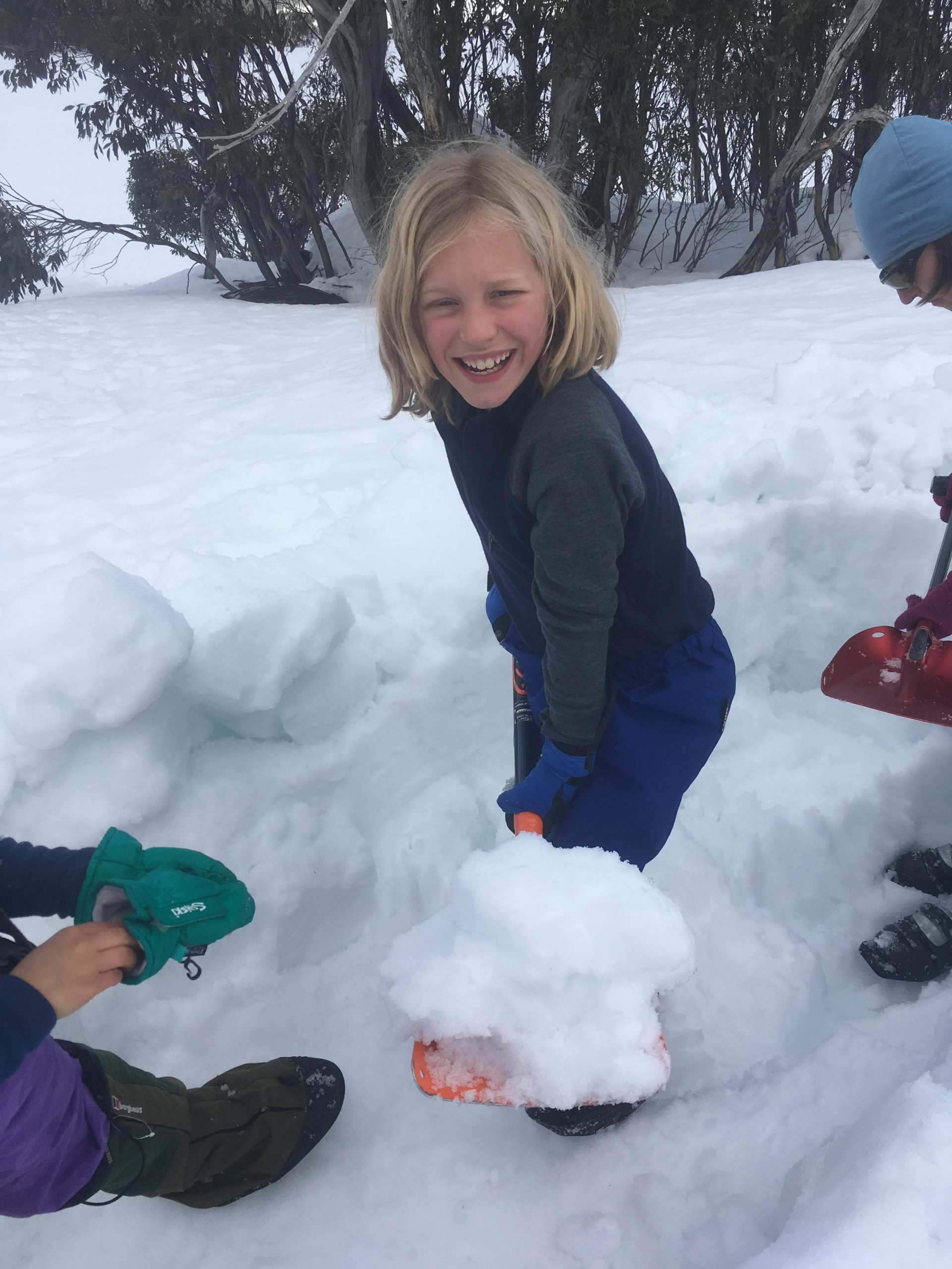 Snow camping